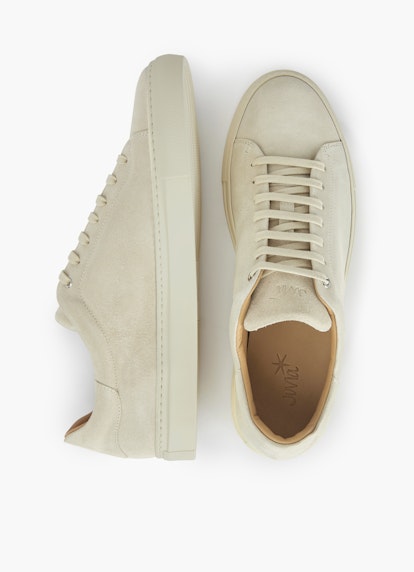 Regular Fit Shoes Suede - Trainer eggshell