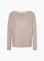 Loose Fit Sweatshirts Cashmix - Sweater beige melange