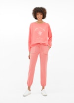 Coupe Regular Fit Pantalons Pantalon de jogging Regular Fit pink coral