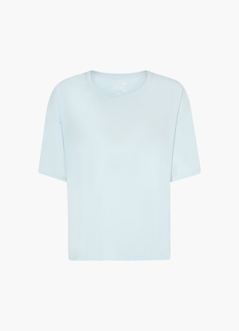 Coupe Casual Fit Vêtements de nuit T-shirt de nuit bleu