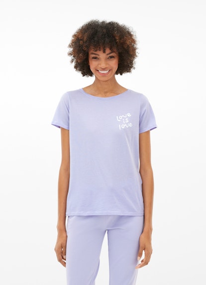 Coupe Regular Fit T-shirts T-shirt chalk violet