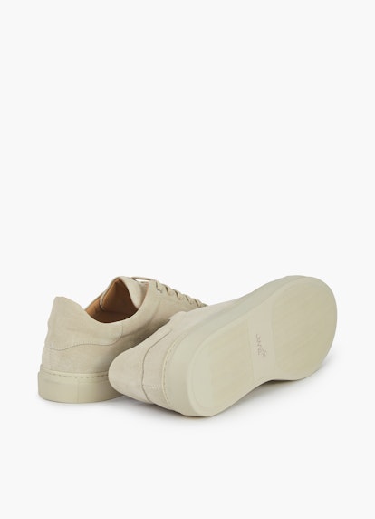 Regular Fit Shoes Suede - Trainer eggshell