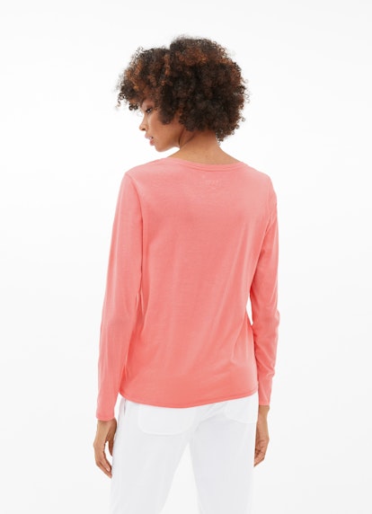 Regular Fit Long sleeve tops Longsleeve pink coral