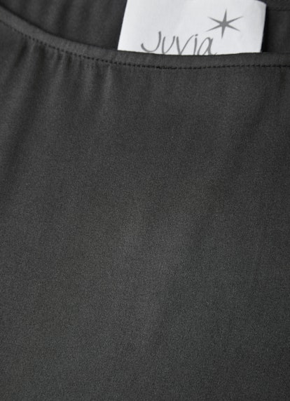 Boxy Fit Blusen Silk Satin - Shirt black
