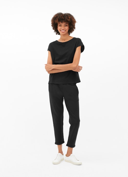 Coupe Boxy Fit T-shirts T-shirt carré black