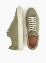 Regular Fit Shoes Suede - Trainer olive grey