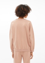 Oversized Fit Sweatshirts Sweater with Puffy Sleeves maple sugar