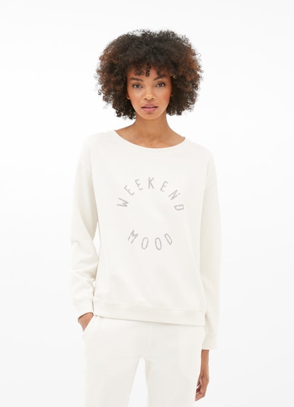 Regular Fit Sweatshirts Sweatshirt eggshell