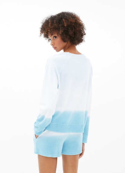 Regular Fit Sweatshirts Terrycloth - Sweater bleu