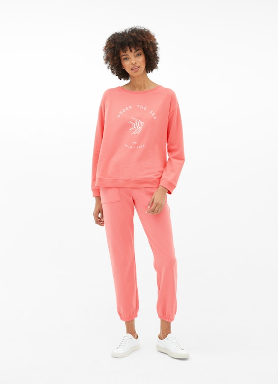 Regular Fit Hosen Regular Fit - Sweatpants pink coral