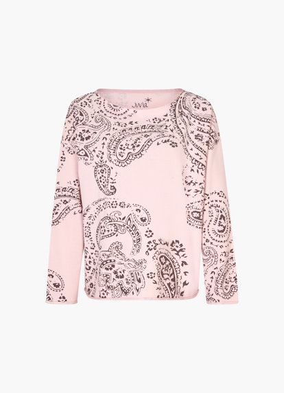 Coupe Loose Fit Sweat-shirts Sweat-shirt pale pink