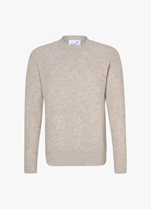 Coupe Casual Fit Maille Pull-over sand