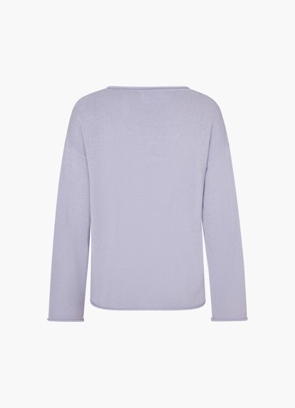 Regular Fit Knitwear Knit Pullover chalk violet