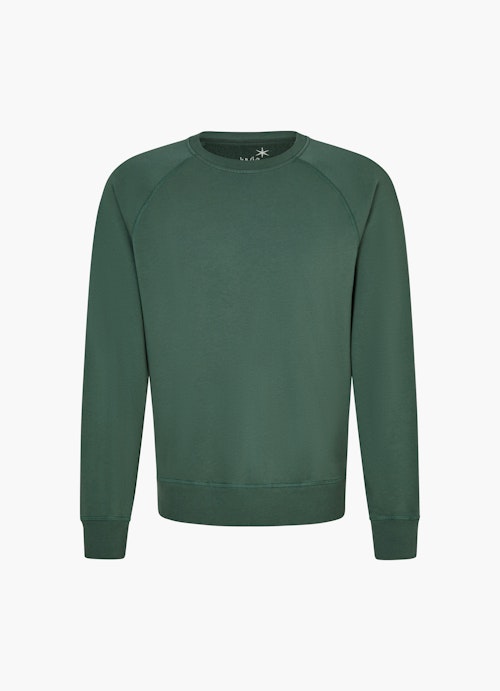 Casual Fit Sweater Sweatshirt deep green