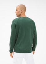 Coupe Casual Fit Pull-over Sweat-shirt deep green