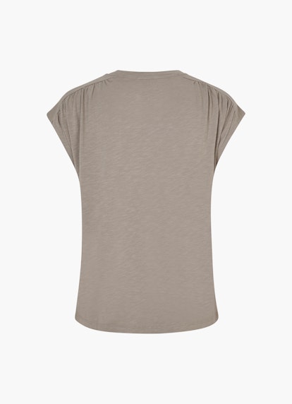 Boxy Fit T-Shirts T-Shirt mit Raffungen seal