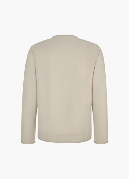 Regular Fit Sweater Sweatshirt olive grey