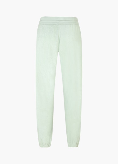 Coupe Regular Fit Pantalons Pantalon de jogging en tissu éponge water lily