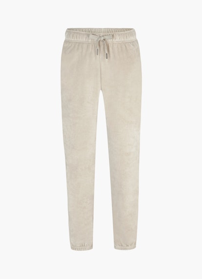 Casual Fit Pants Velvet Sweatpants olive grey