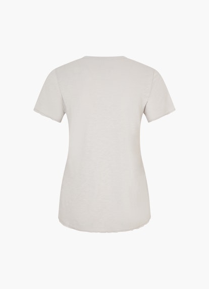 Slim Fit T-shirts T-Shirt silver cloud