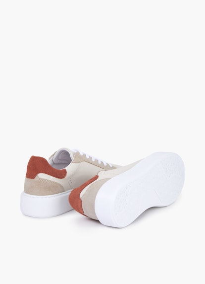 Regular Fit Schuhe Leder - Sneaker beige-khaki
