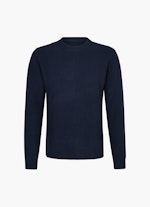 Coupe Regular Fit Maille Pull-over navy