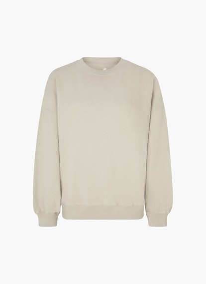 Oversized Fit Sweatshirts Sweater mit Puffärmeln olive grey
