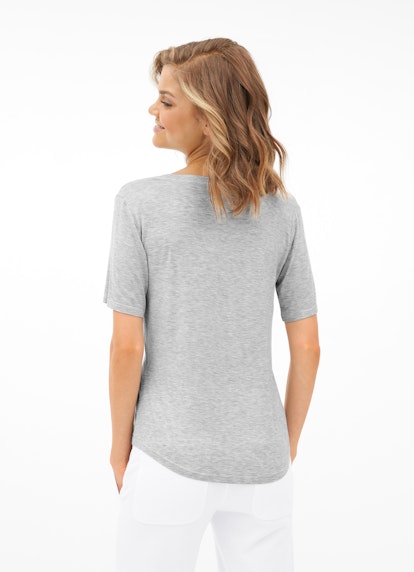 Slim Fit T-Shirts T-Shirt l.grey mel.