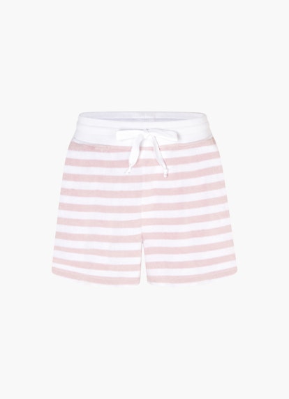 Regular Fit Shorts Terrycloth - Shorts pale pink