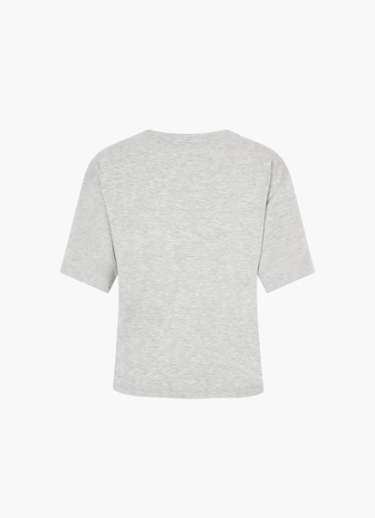 Oversized Fit Athleisure Jersey Modal - T-Shirt l.grey mel.