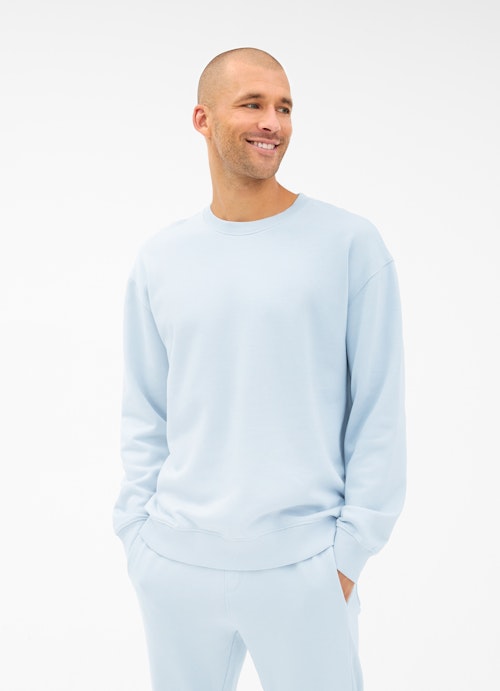 Oversized Fit Sweater Sweatshirt sky