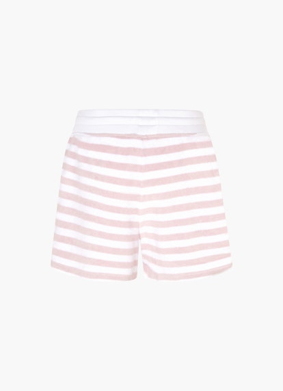 Coupe Regular Fit Short Short en tissu éponge pale pink