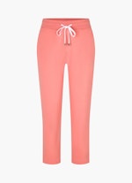 Coupe taille haute Pantalons Pantalon de jogging taille haute pink coral