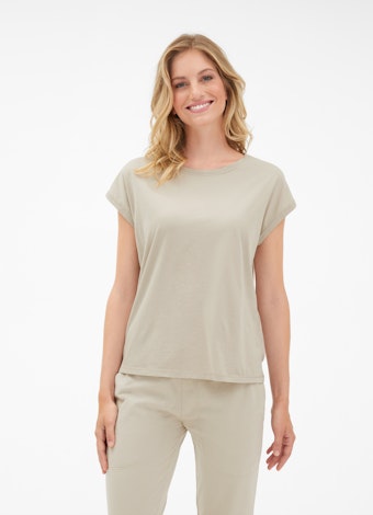 Boxy Fit T-Shirts Boxy - T-Shirt olive grey