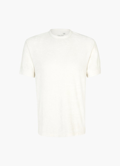 Casual Fit T-shirts Terrycloth - T-Shirt eggshell