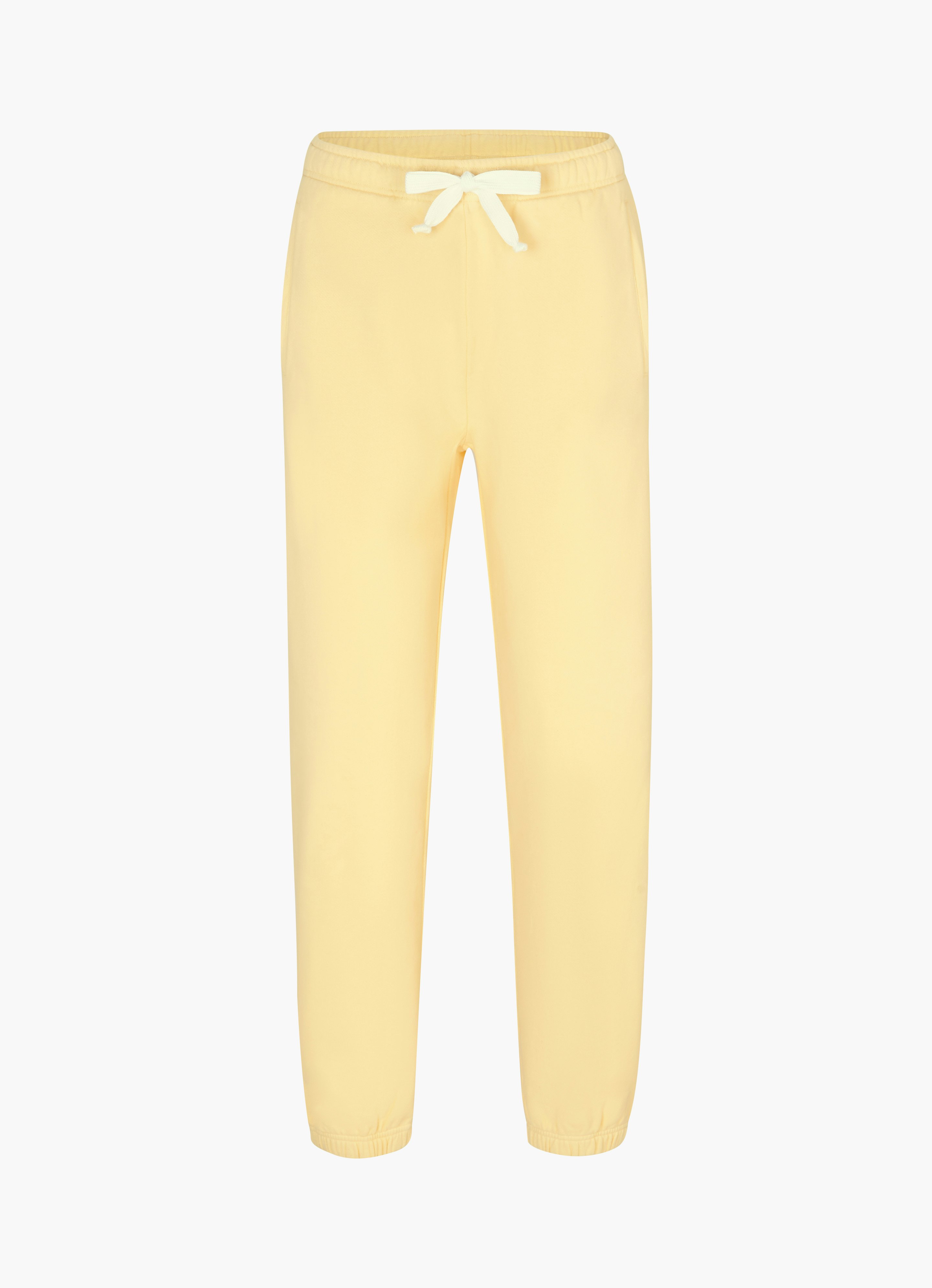 Yellow baggy clearance sweatpants