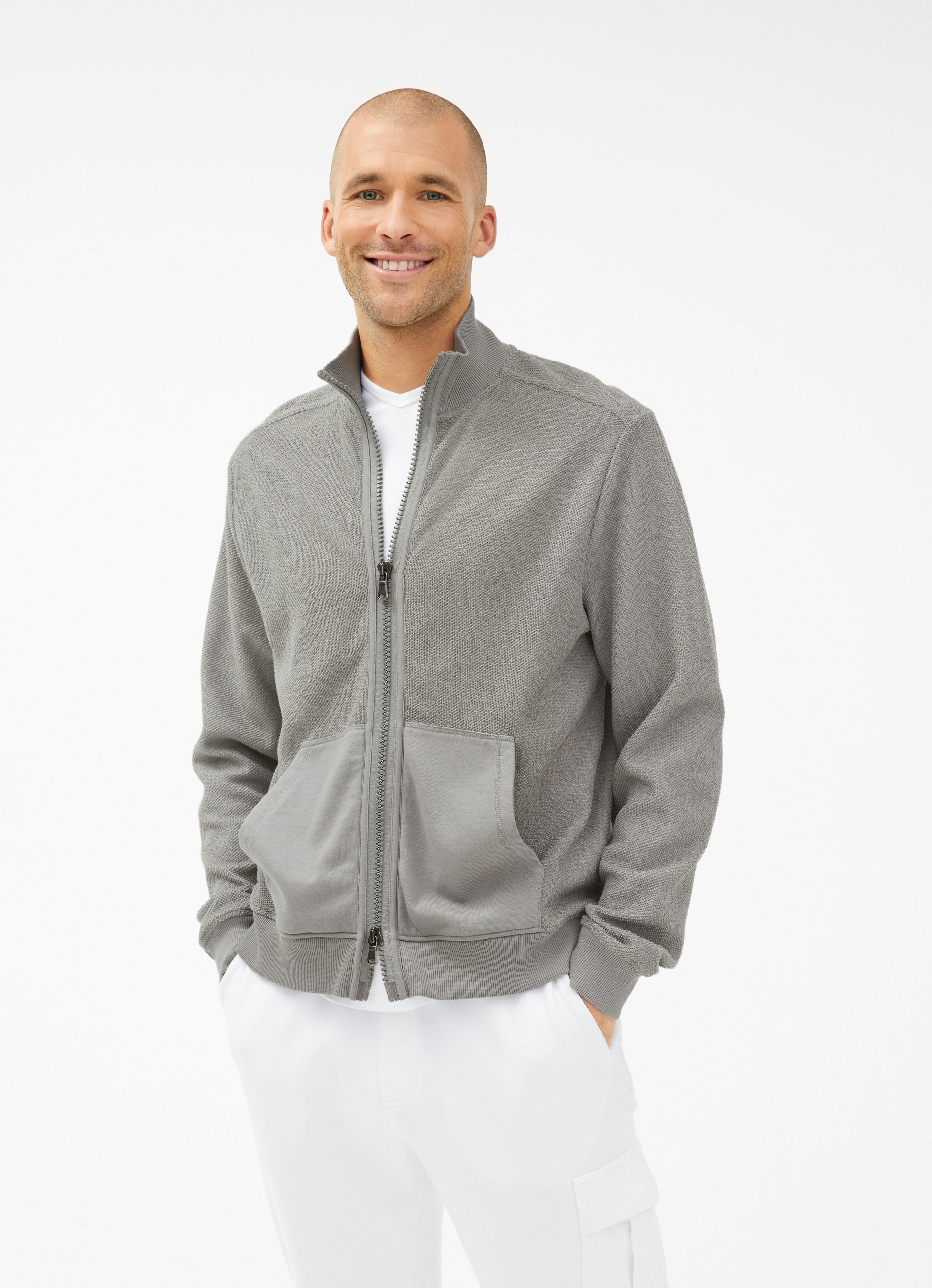 Sweat jacket no outlet hood