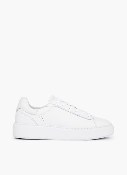 Regular Fit Schuhe Leder - Sneaker white
