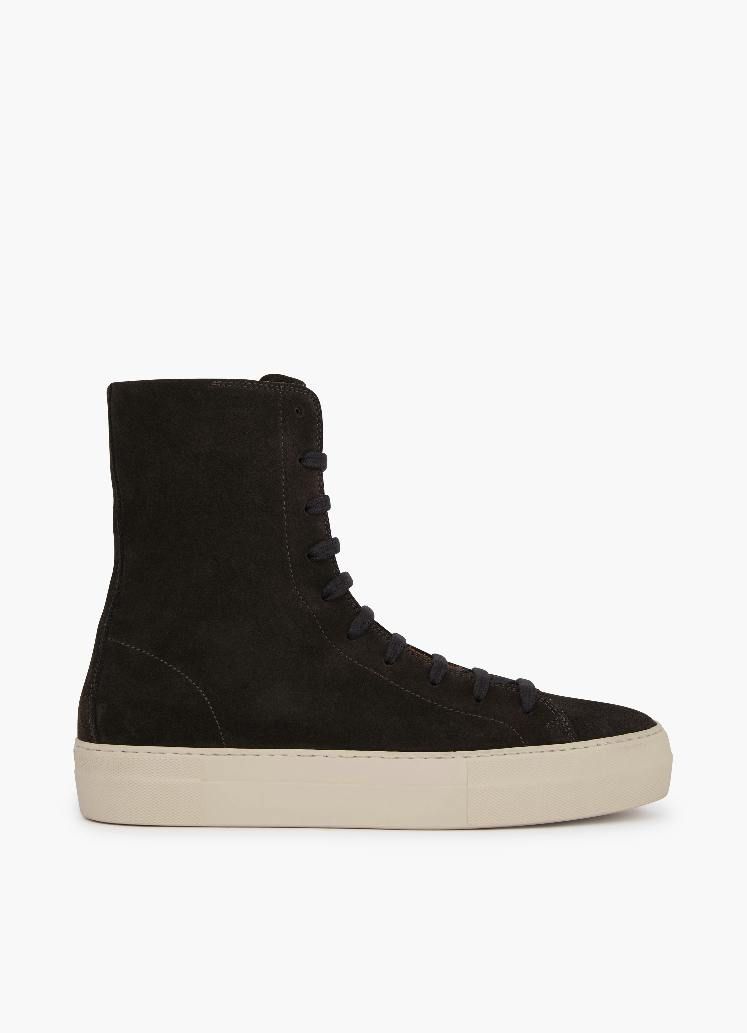 Veloursleder Hightop Sneaker