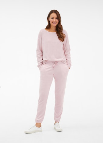 Regular Fit Hosen Frottee - Sweatpants pale pink