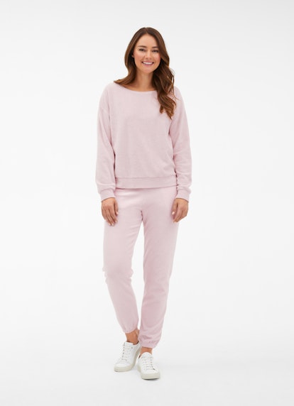 Regular Fit Pants Terrycloth - Sweatpants pale pink