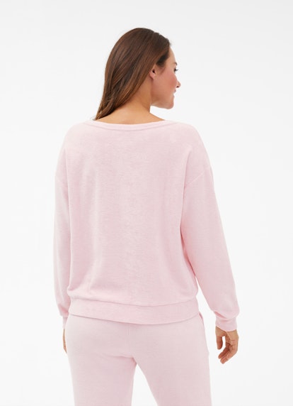 Coupe Regular Fit Sweat-shirts Sweat-shirt en tissu éponge pale pink