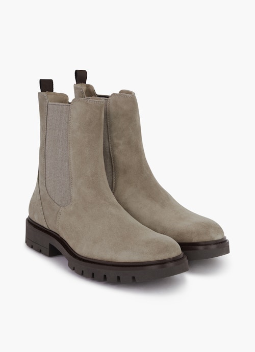 Regular Fit Shoes Chelsea Boots olive grey