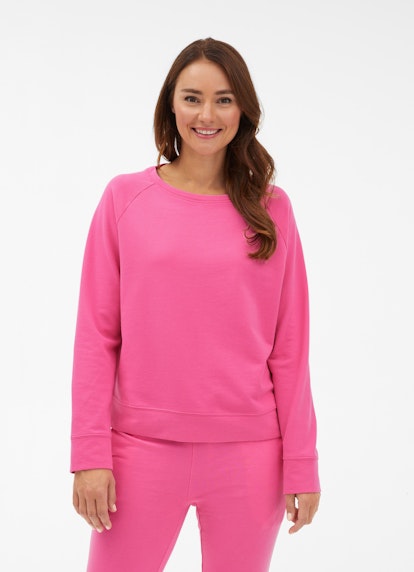 Regular Fit Sweatshirts Sweatshirt hot pink