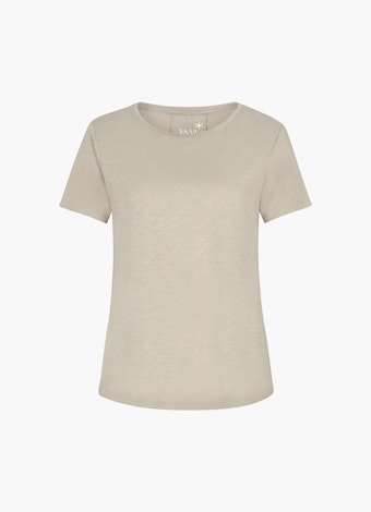 T-Shirt mit Kellerfalte Steffi in Grau | T-Shirts online kaufen bei JUVIA