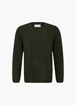 Coupe Regular Fit Maille Pull-over en cachemire deep forest