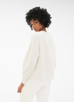 Regular Fit Knitwear Cashmere Blend - Pullover eggshell
