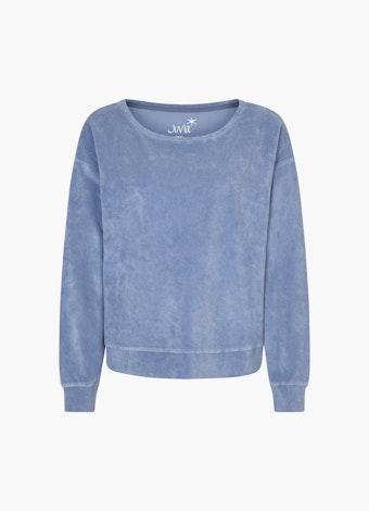 Regular Fit Sweatshirts Terrycloth - Sweater dutch blue