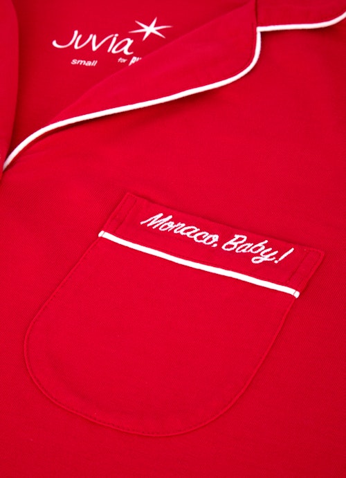 Regular Fit Nightwear Pyjama red