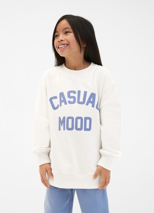 Regular Fit Sweatshirts Sweatshirt eggshell